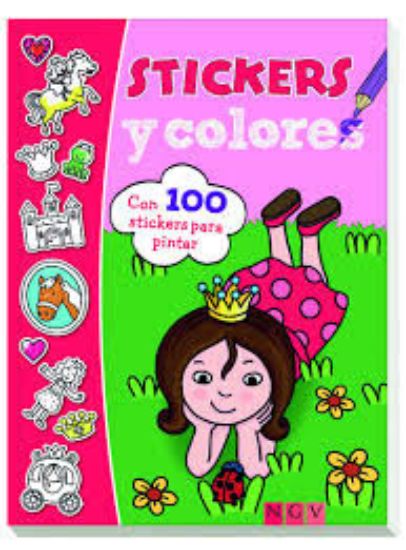 Picture of Stickers y colores/ PRINCESAS